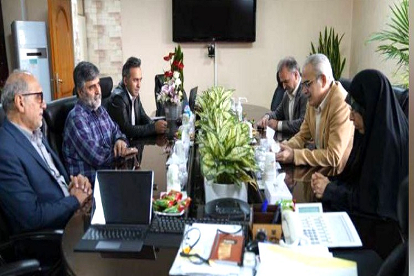 دیدار رئیس اورژانس کشور با سرپرست دانشگاه علوم پزشکی مازندران
