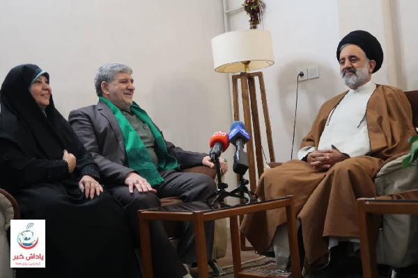 دیدار نماینده ولی فقیه در بنیاد شهید و امور ایثارگران با سه تن از جانبازان